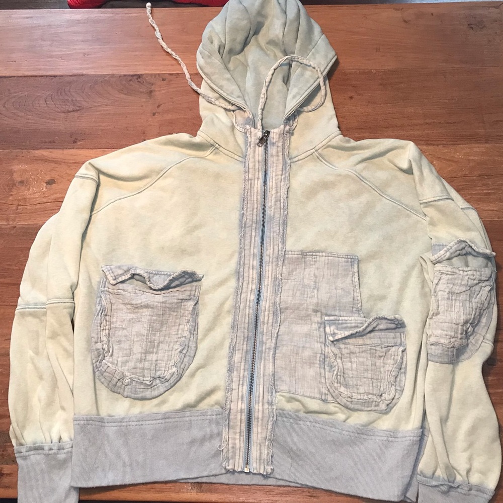 Oli & Hali Zip-Up Cargo Hoodie